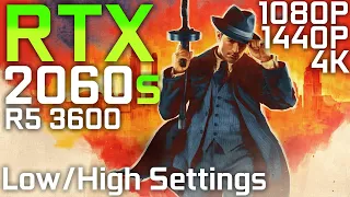 Mafia: Definitive Edition | RTX 2060 Super + Ryzen 5 3600 | Low & High Settings | 1080p 1440p 4K