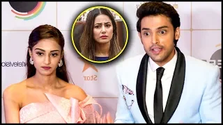 Erica Fernandes REACTS On Fight With Hina Khan | Indian Telly Awards 2019