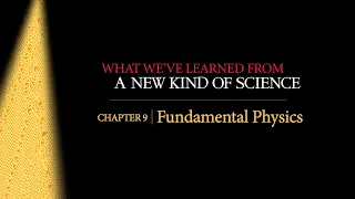 What We've Learned from NKS Chapter 9: Fundamental Physics