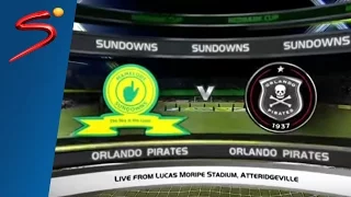 Mamelodi Sundowns vs Orlando Pirates - Nedbank Cup Quarter-Final 2016