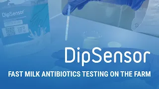 Fast Milk Antibiotics Testing: 3-Step Demo of DipSensor® on the Farm