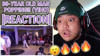 80-year old man Popping!! (Viho) [REACTION]