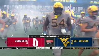 NCAAF 2023 09 09 Duquesne at West Virginia 720p60