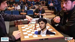 Vidit Gujrathi reacts to the illegal move he made against Nakamura | ft. Anish, Samay, Beast