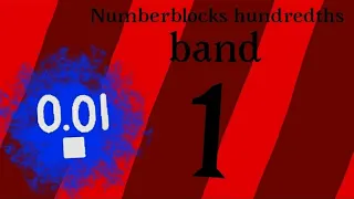 Numberblocks band hundredths 1