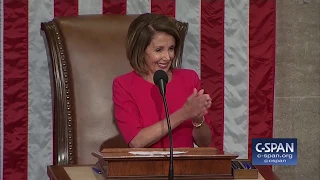 Speaker Nancy Pelosi (D-CA) addresses House of Representative – FULL SPEECH (C-SPAN)