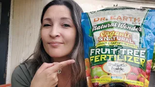 Dr. Earth Fertilizer review and sprout update.. 🌱🌱🌱