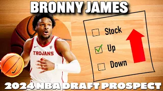 2024 NBA Draft Prospect Bronny James | USC