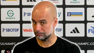 THE DESTINY IS IN OUR HANDS!' | Pep Guardiola | Fulham 0-4 Man City