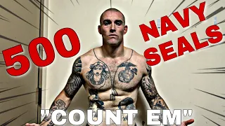500 navy seal burpees- “count em”