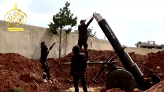 شام درعا استهداف معاقل قوات الأسد بقذائف محلية الصنع ضمن معركة عاصفة الجنوب 25 6 2015
