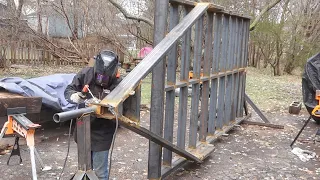 Welding & Decking - Urban Logging Trailer Build Pt 4