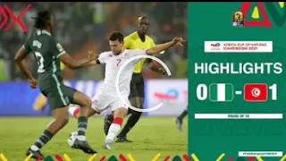 Nigeria VS Tunisia (0-1) Extented Highlights & All Goals-Round of 16 #totalenergiesafcon2021