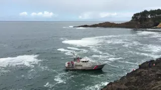 US Coast Guard Rescue 9/03/2016 Depoe Bay, Or