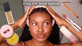 Testing Trendy New Makeup | TikTok Makeup Recommendations | Kensthetic