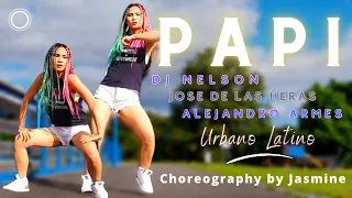 [Dance Workout] DJ Nelson x Jose De Las Heras x Alejandro Armes - PAPI | Dance fitness with Jasmine