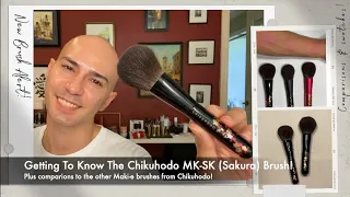 Getting To Know The Chikuhodo MK-SK (Sakura) Brush + Comparisons