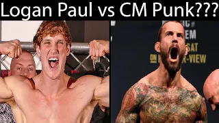 Logan Paul and CM Punk Talking About Fighting Each Other