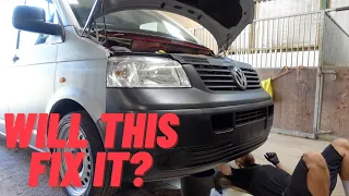 VW T5 'Restoration' Ep10 Servicing, Oil Cooler, Diesel Filter, Air Filter, Pollen Filter, N75 Valve