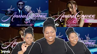 Ariana Grande - Off The Table & Positions Live (Reaction)