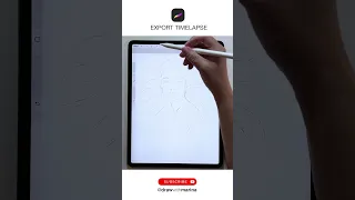 How to Export a Timelapse in Procreate