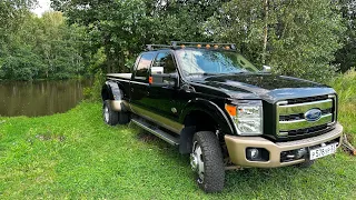 Купил огромный пикап Ford F-350! Сам в шоке!