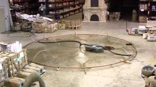 Large Fountain Spray Ring Test
