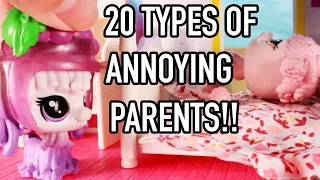 20 TYPES OF ANNOYING PARENTS!!