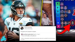Trevor Lawrence Is Tired Of The Disrespect, Claps Back At AFC QB Tier List | Pat McAfee Show
