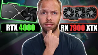 RTX 4080 Performance vs RX 7900 XTX