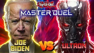 Joe Biden vs Ultron in Yu-Gi-Oh Master Duel Tournament!