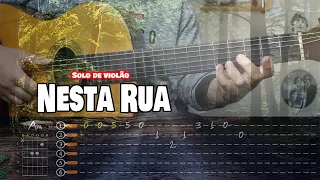 Nesta Rua - TABLATURA (SOLO DE VIOLÃO)