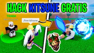 Trying HACKS to GET FREE KITSUNE in Blox Fruits