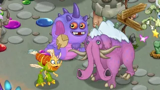 Krillby, Pong-Ping and Tuskski on Faerie Island Full Song (My Singing Monsters)