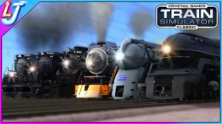 Train Simulator - Mighty American Loco... Again! (RACE!)