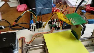 Arduino controls Xaar Printhead