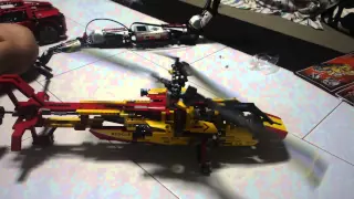 Lego Technic 9396 Twin-Rotor Helicopter - B-Model with power functions