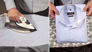 Jak wyprasować w 3 minuty koszulę | 4 proste i łatwe kroki do elegancko wyprasowanej koszuli :)