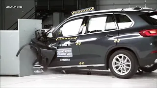 2020 BMW X5 vs 2020 Volvo XC90 crash test