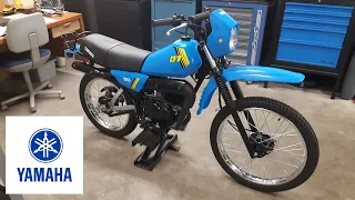 Yamaha DT 50 MX 1982 Full Rebuild