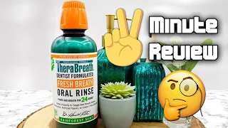 The 2 Minute Review - TheraBreath Fresh Breath Oral Rinse