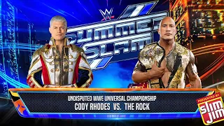 WWE 2K24 Cody Rhodes Vs “The Final Boss” The Rock - Undisputed WWE Universal Championship