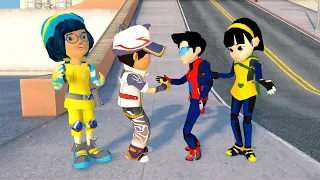 Boboiboy Dan Ying Berteman Dengan Ejen Alicia Dan Ejen Ali!