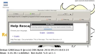 Rescatux - UEFI options - (Live Development) - Episode 13