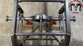 Rear wishbone link build for the 74 ford | Suspension is complete!