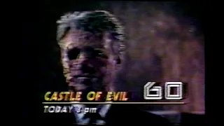 WPWR TV 60 promo for "Castle of Evil"...