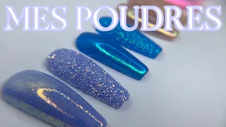 TUTO: COMMENT APPLIQUER DES POUDRES CHROME,MERMAID...