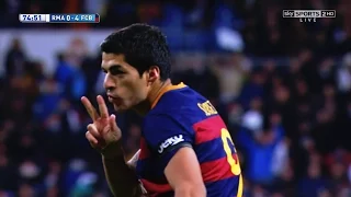 Luis Suarez vs Real Madrid (A) (La Liga) 2015/16 HD 1080i By MarcosComps