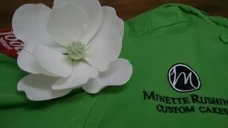 How to Make a Gumpaste Magnolia (Part 1 of 3)