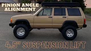 Jeep Cherokee XJ Build - DIY 4.5” Suspension Lift kit Installation